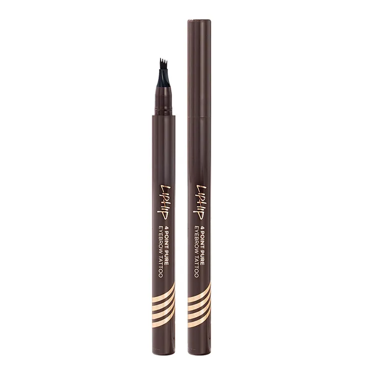 4 Point Pure Eyebrow Tattoo Pen, 0.8g, 01 Dark Brown, 1pack