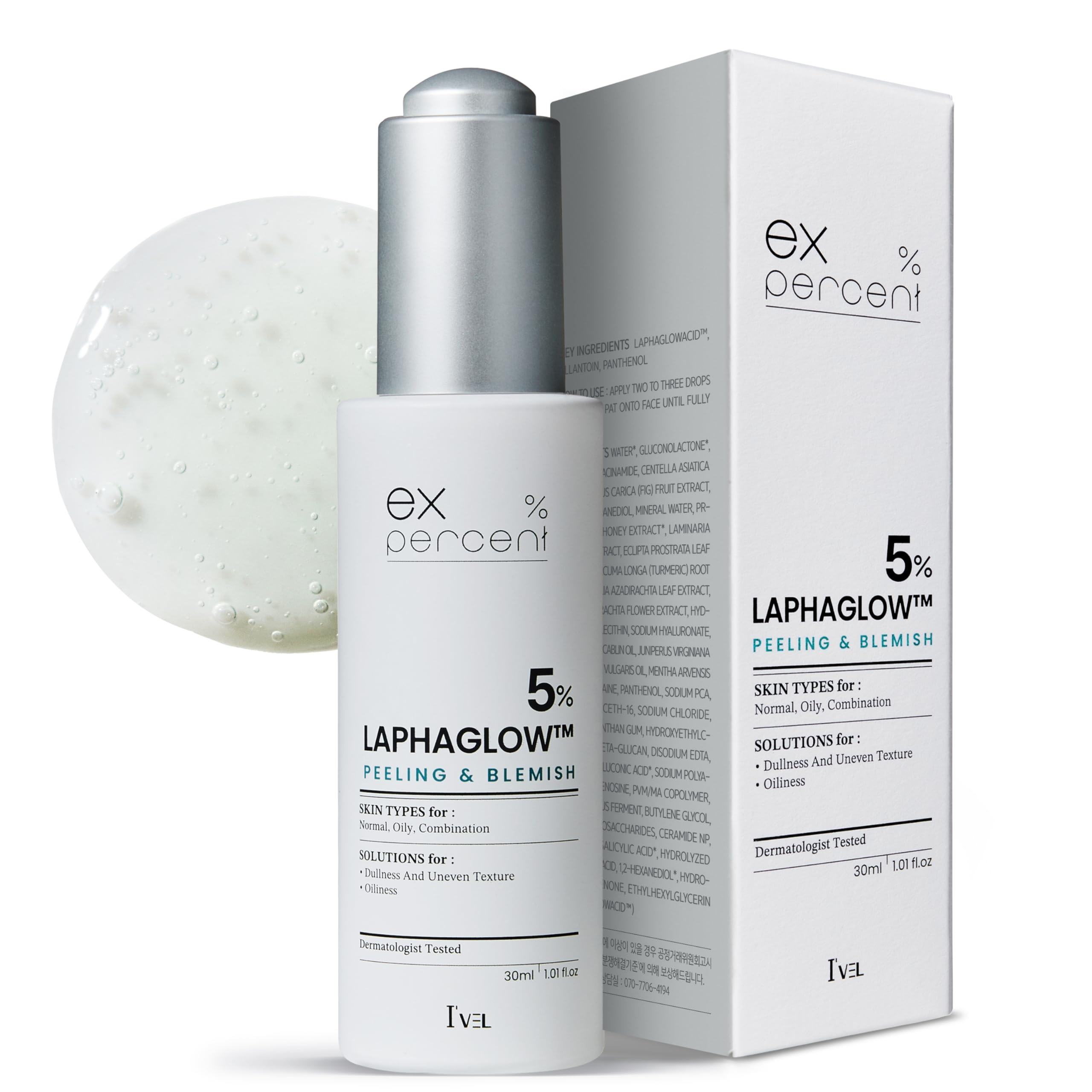 EX.PERCENT LAPHAGLOWACID 5% Ampoule, 30ml, 1pack