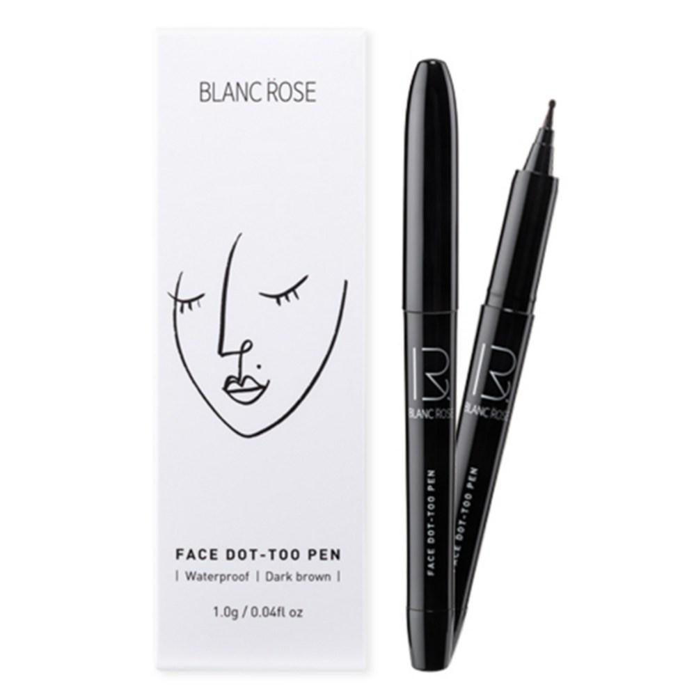 Face Dot to Pen, 1g, Dark Brown, 1pack