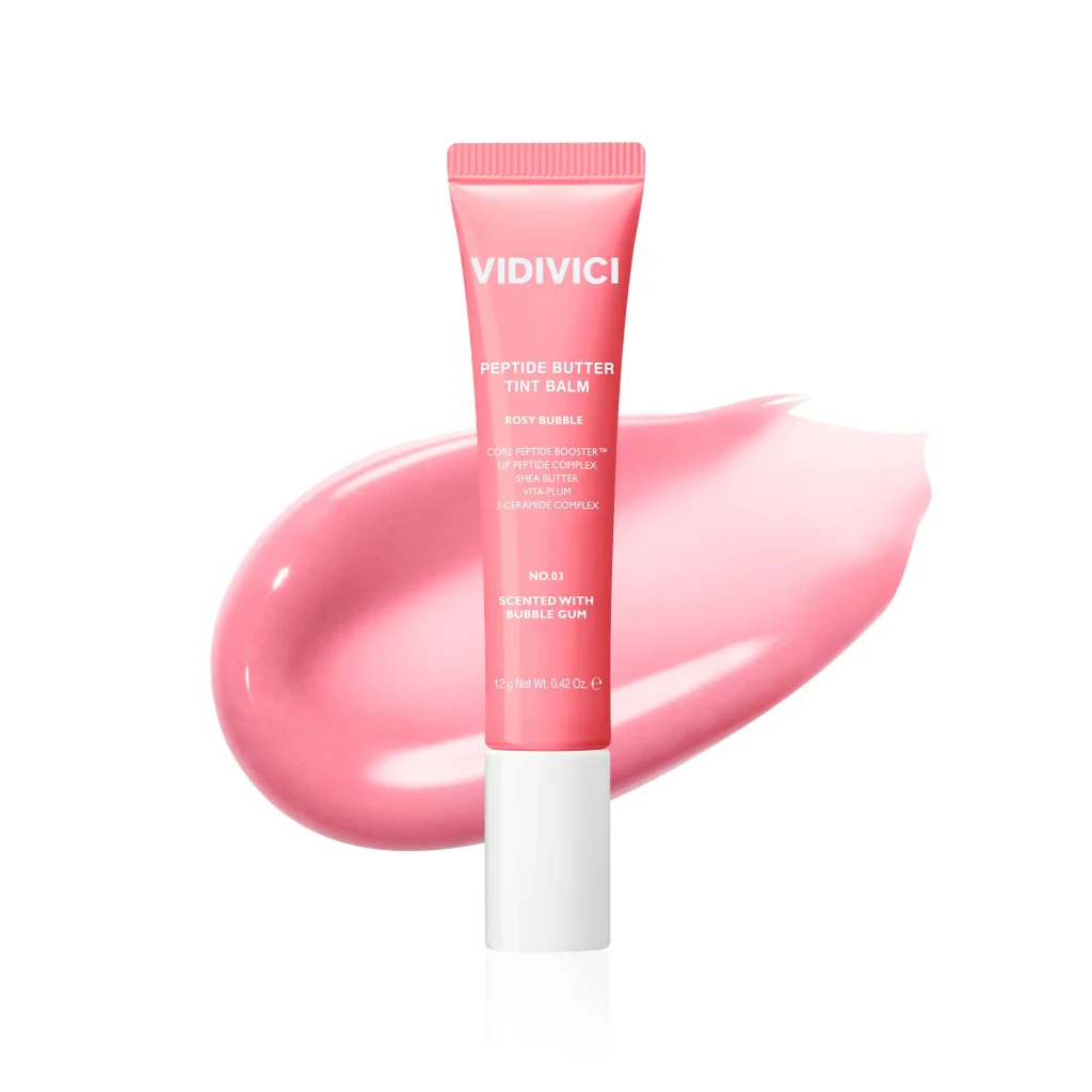 Peptide Butter Tint Balm, 12g, 03 Rosy Bubble, 1pack
