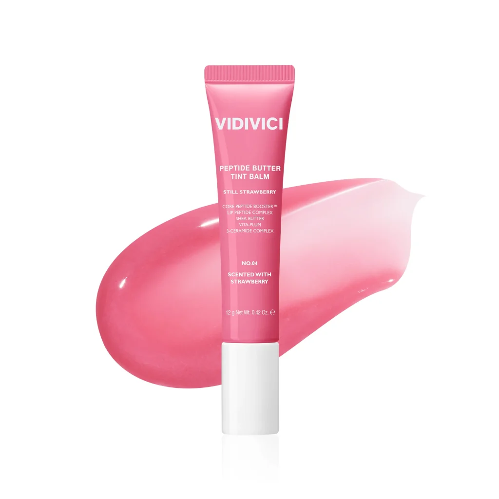 Peptide Butter Tint Balm, 12g, 04 Still Strawberry, 1pack