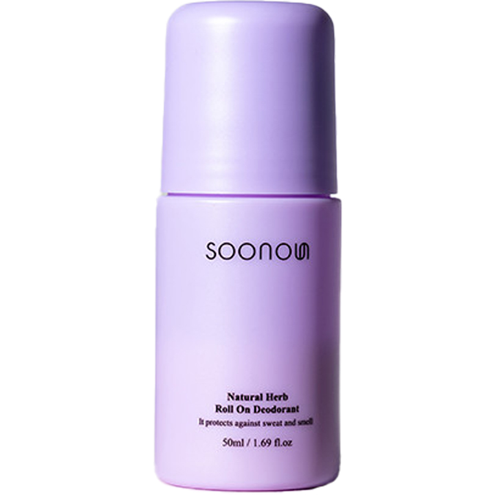 Natural Herb Roll-On Deodorant, 50ml,  Unscented, 1pack