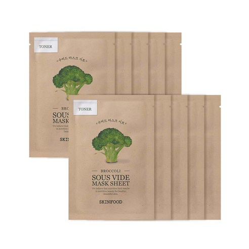 Sous Vide Mask Sheet [Broccoli] - Image 1