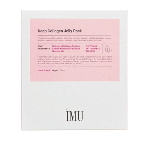 Deep Collagen Jelly Pack, 34g*4ea, 1pack