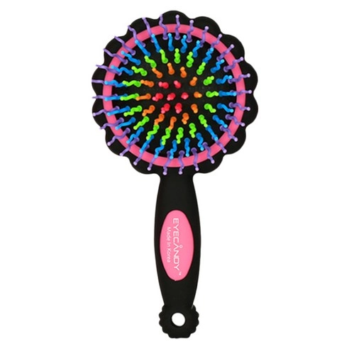 Rainbow Brush Flower, Black, 1pack