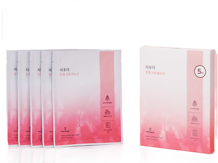 Plus Jiuda Calming Sheet Mask, 5ea, 1pack