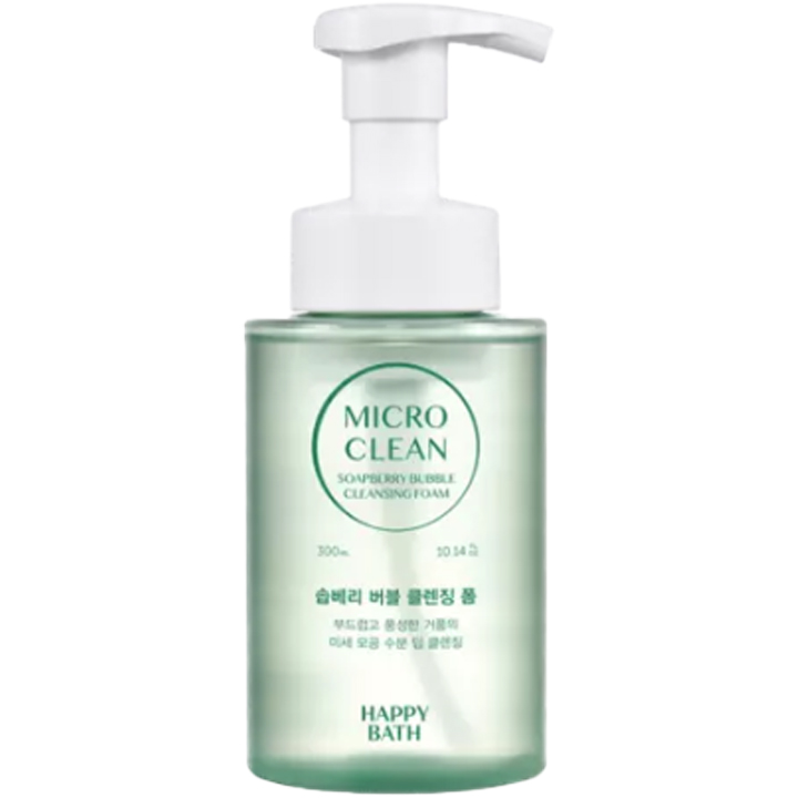 Micro Clean Soapberry Bubble Cleansing Foam