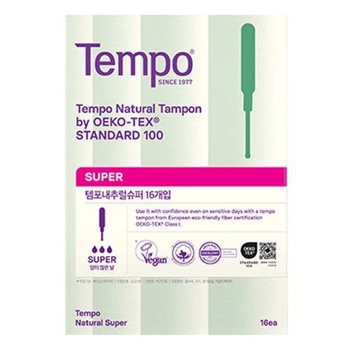 Natural Super, 16ea, 1pack