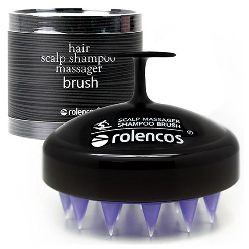 Shampoo Brush, Silver, 1pack