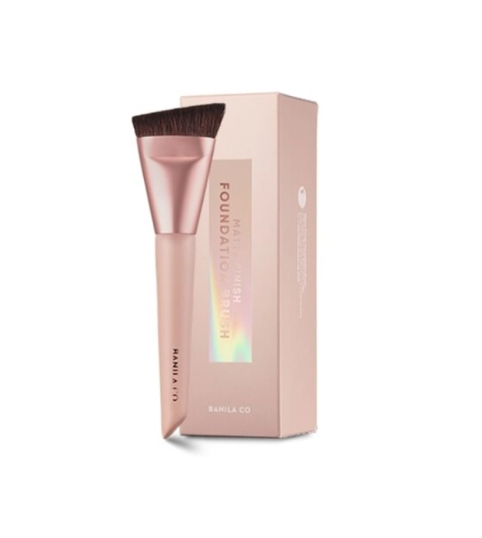 Matte Finish Foundation Brush, 1ea, 1pack