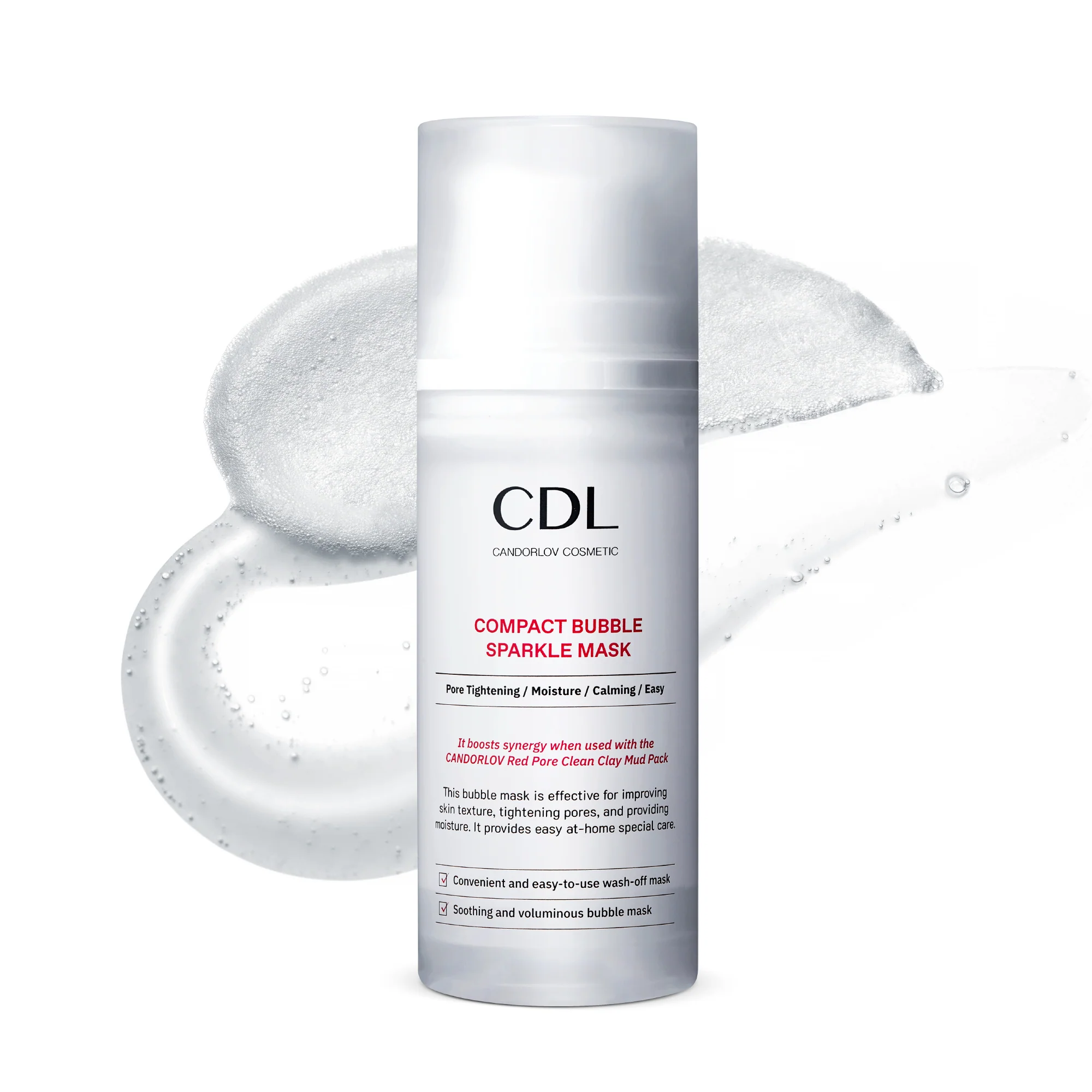 Compact Bubble Sparkle Mask