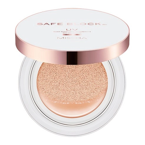Safe Block RX Rosy Tone-Up Sun Cushion [SPF50+/PA++++] - Image 1