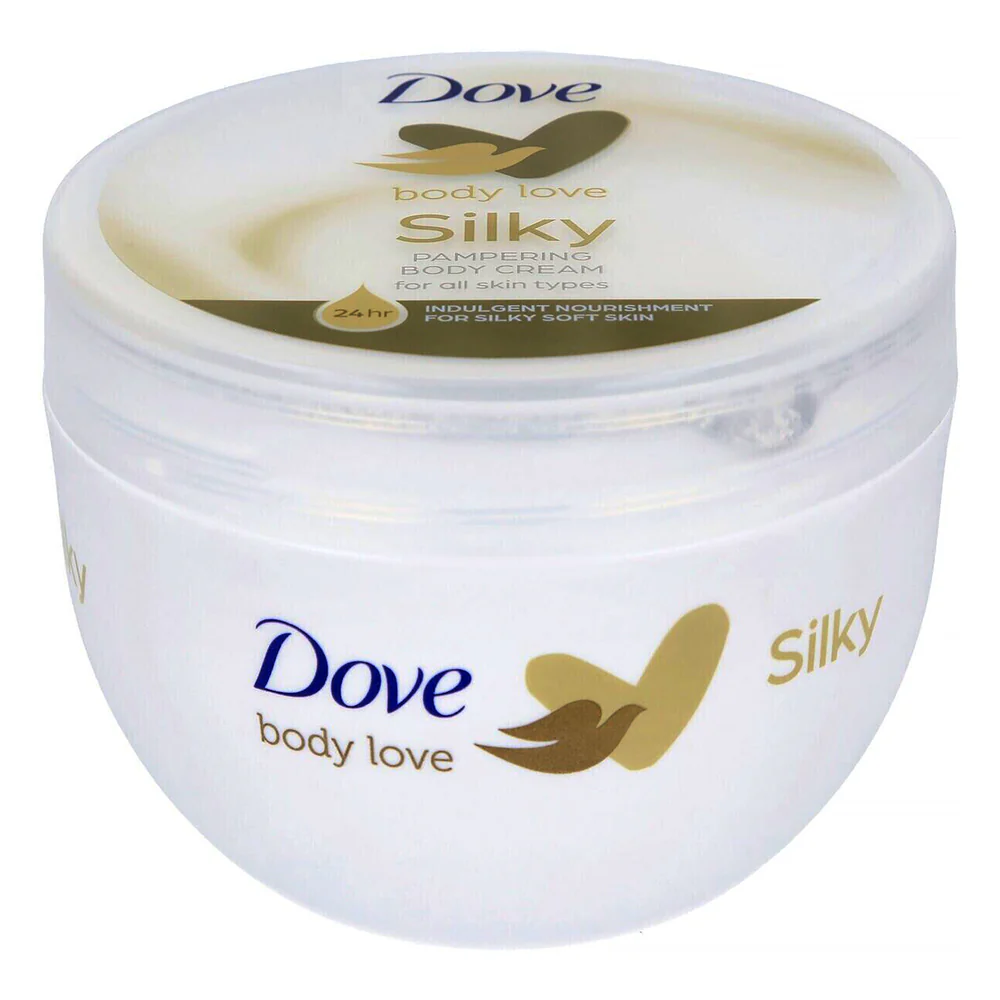 Body Love Silky Pampering Body Cream, 300ml, 1pack