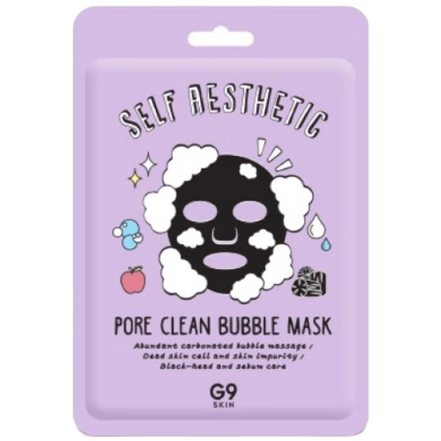 Self Esthetic Pore Clean Bubble Mask, 23ml, 1pack