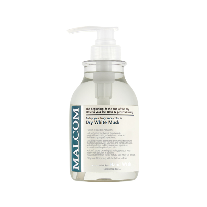 Attractive Botanic Hand Wash [Dry White Musk], 520ml, 1pack