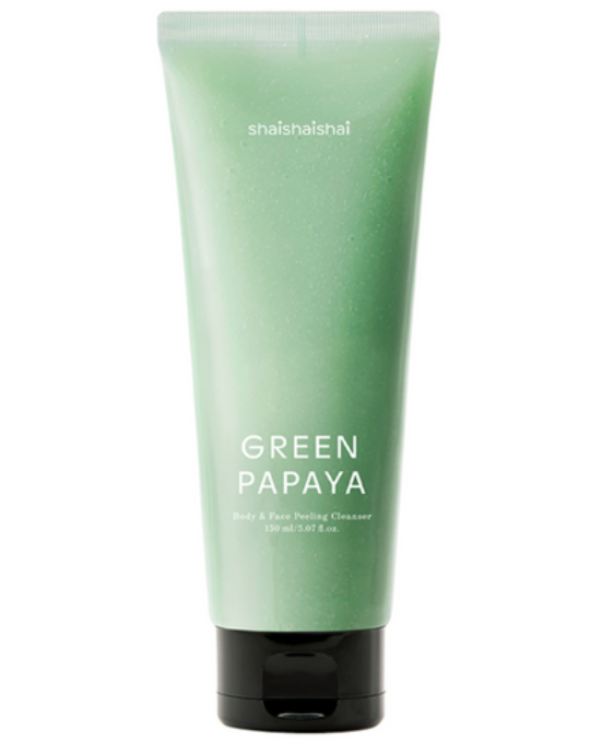 Green Papaya Body and Face Peeling Cleanser, 150ml, 1pack - Image 1