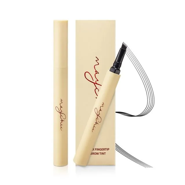 Long Fix Fingertip Eyebrow Tint, 1.1g, Light Brown, 1pack