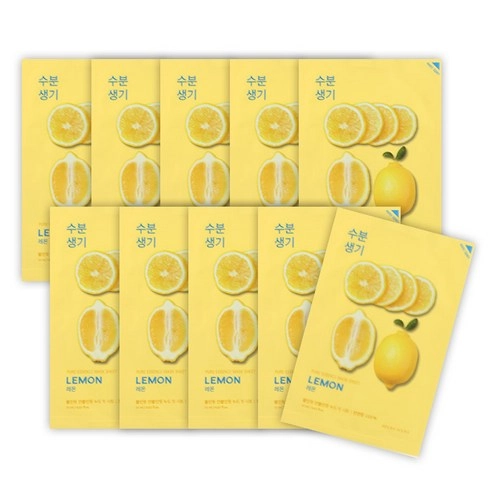 Pure Essence Mask Sheet [Hydrating Lemon], 10ea - Image 1