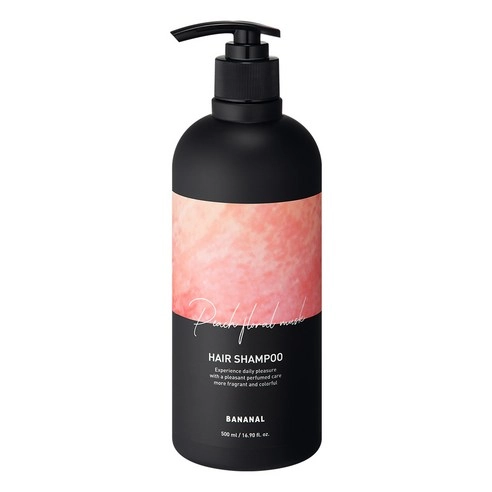 Perfumed Hair Shampoo [Peach Floral Musk], 500ml, 1pack