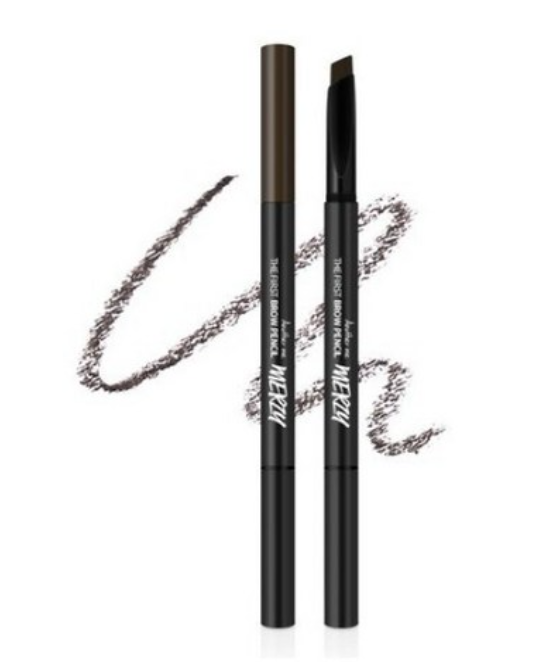 The First Brow Pencil, 0.3g, B1 Acorn Brown, 1pack