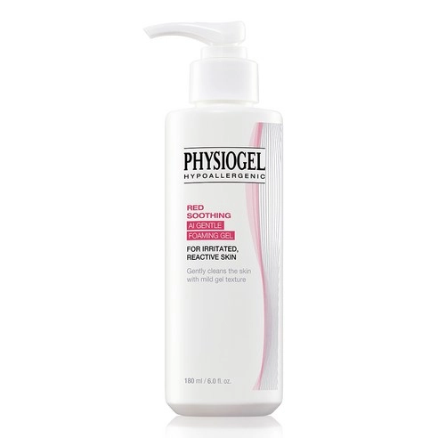 Red Soothing AI Gentle Foaming Gel, 180ml, 1pack