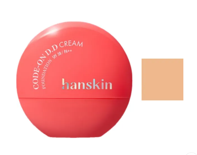 CODE-ON DD Cream Foundation [SPF38/PA++], 35ml, 32NW Deep Beige, 1pack