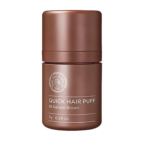 Quick Hair Puff, 7g, 01 Natural Brown, 1pack