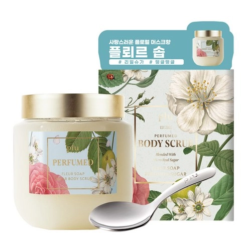 Perfumed Sea Salt Body Scrub [Fleur Soap]