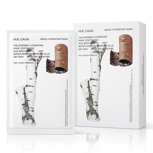Birch Moisturizing Mask, 25g*10ea, 1pack