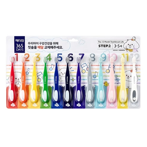Kids 365DAYS Toothbrush, 12ea, 1pack