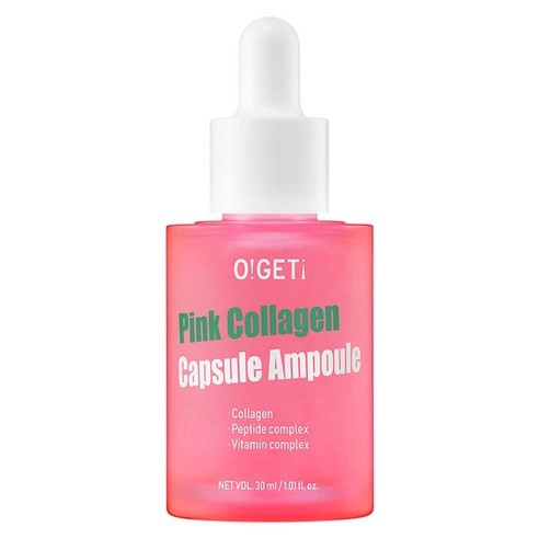 Pink Collagen Capsule Ampoule, 30ml, 1pack