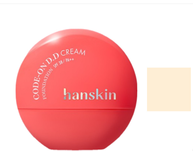 CODE-ON DD Cream Foundation [SPF38/PA++], 35ml, 12C Fair, 1pack