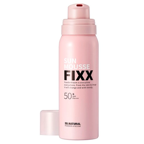 Glow Sun Mousse Fixer [SPF50+/PA++++], 75ml, 1pack