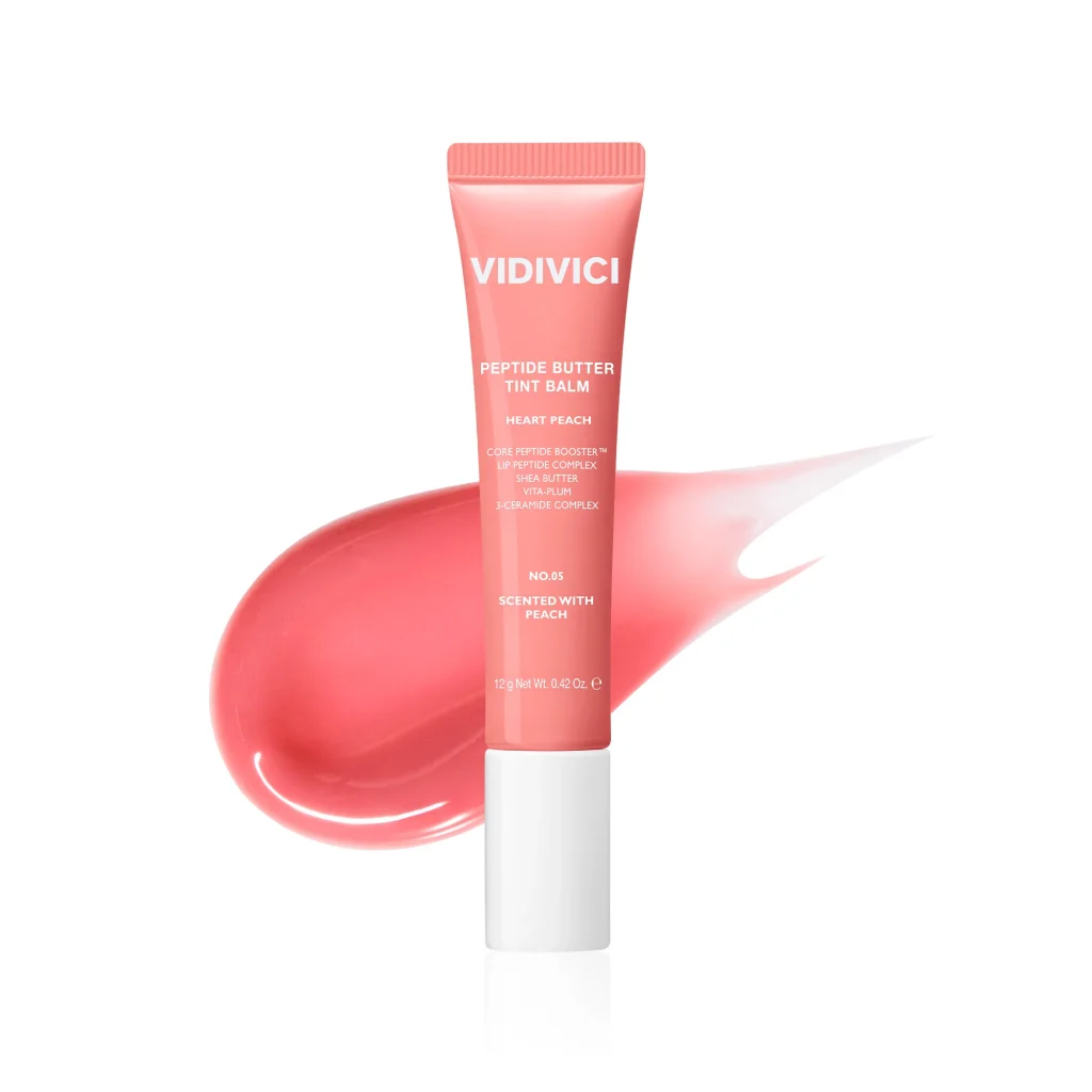 Peptide Butter Tint Balm, 12g, 05 Heart Peach, 1pack