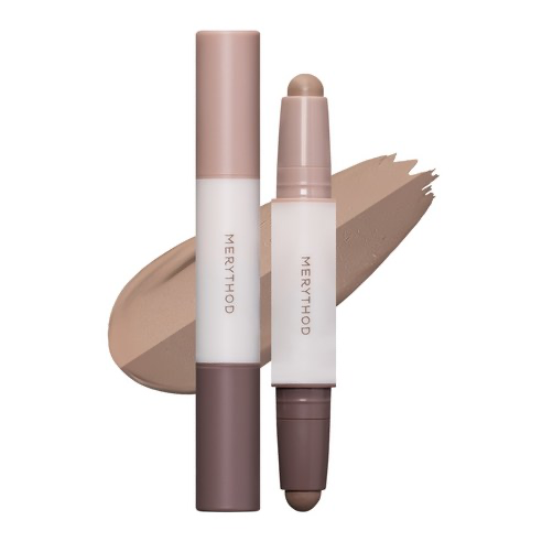 Double Contour Stick, 3.3g, 01 Ash Gray, 1pack - Image 1