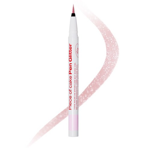 Piece of Cake Pen Glitter, 0.5g, 01 Famous Rose, 1pack