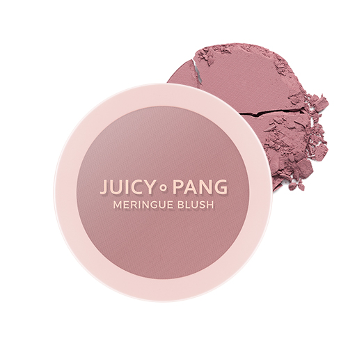 Juicy Pang Meringue Blusher, 5.2g, BE02 Dried Plum, 1pack