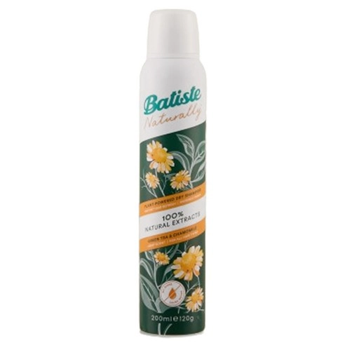 Natural Dry Shampoo [Green Tea & Chamomile], 200ml, 1pack