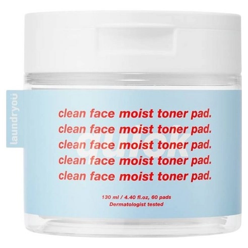 Clean Face Moist Toner Pad Quick, 60ea, 1pack