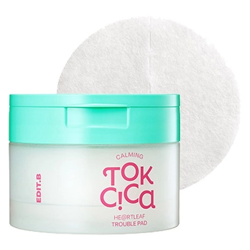 Calming Tok Cica Heartleaf Trouble Pad, 70ea, 1pack