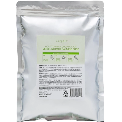 Houttuynia Cordata Cica Modeling Pack Pore Care, 500g, 1pack
