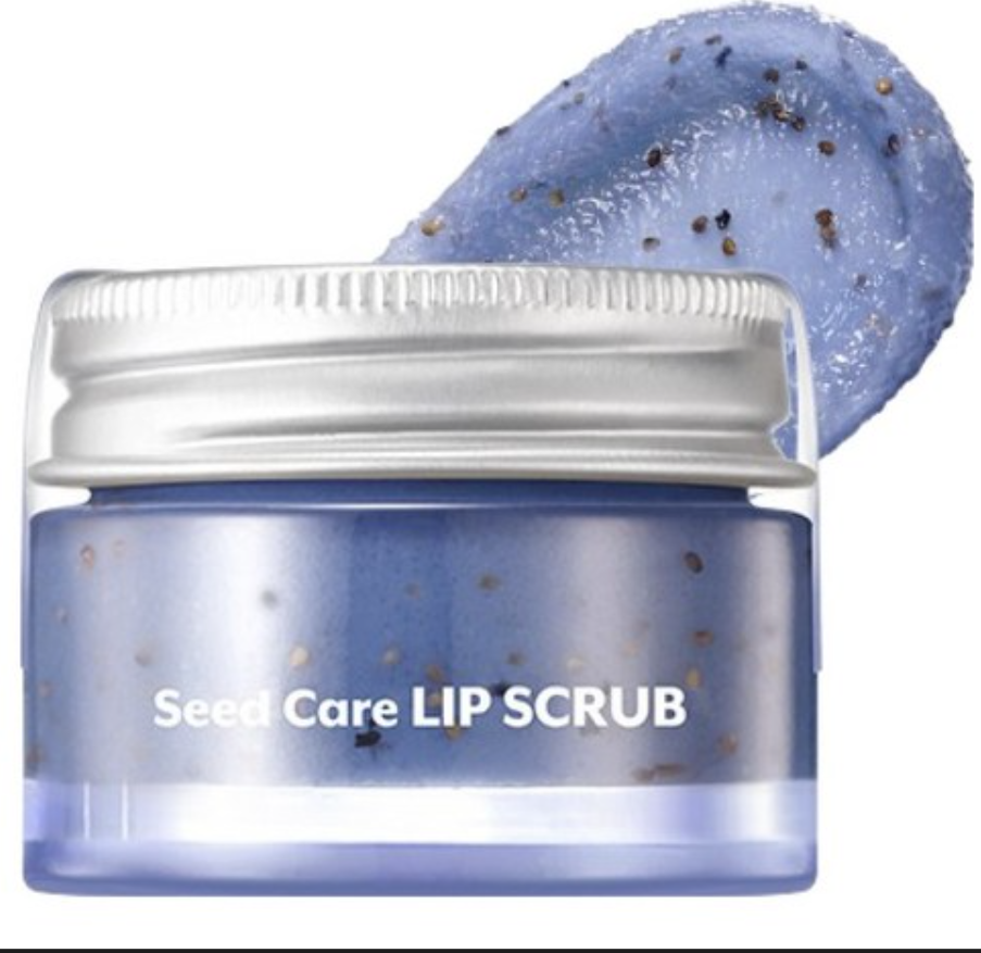 Seed Care Lip Scrub [04 Berry Blue], 15g, 1pack