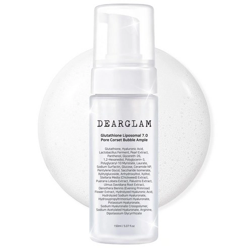 Glutathione Liposomal 7.0 Pore Corset Bubble Ampoule, 150ml, 1pack
