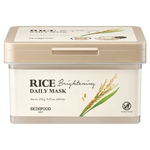 Rice Brightening Daily Mask, 30ea, 1pack - Image 1