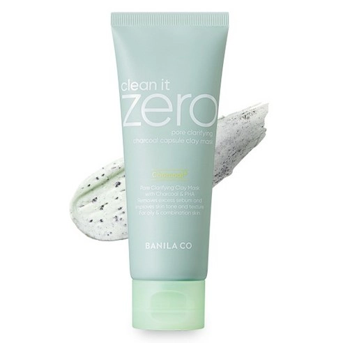 Clean It Zero Charcoal Capsule Pore Clay Mask, 100g, 1pack - Image 1