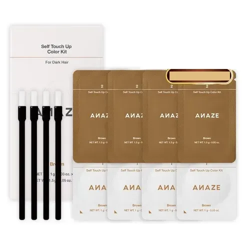 Self Touch-Up Local Hair Color Kit, B01 Brown, 4ea