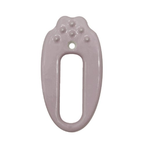 Ceramic Gua Sha, Purple, 1ea