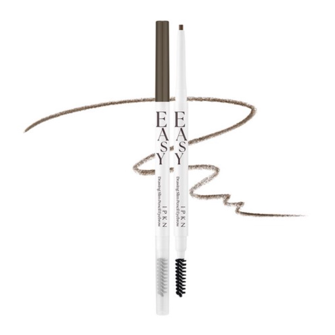 IPKN Easy Drawing Slim Pencil Eyebrow, 04 Ash Brown