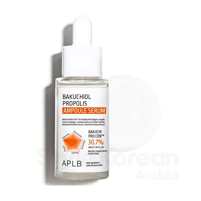 Bakuchiol Propolis Ampoule Serum, 40ml, 1pack