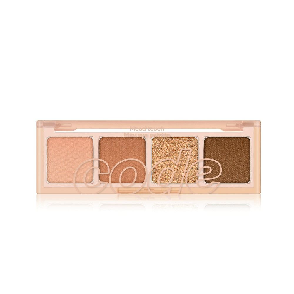 Mood Touch Mini Eye Palette, 2.3g, 01 Cocoa Sand, 1pack